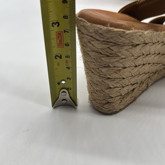 Andre Assous Cream Wedge Sandals EU Size 39 MCW8085D - Picture 5 of 7